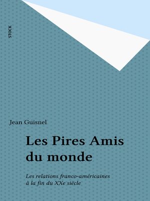 cover image of Les Pires Amis du monde
